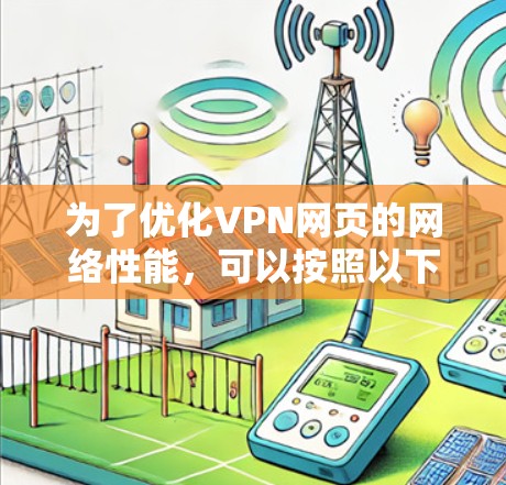 为了优化VPN网页的网络性能,可以按照以下步骤进行