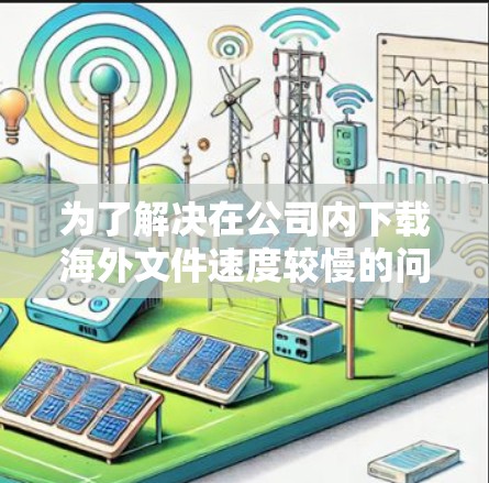为了解决在公司内下载海外文件速度较慢的问题,您可以按照以下步骤操作