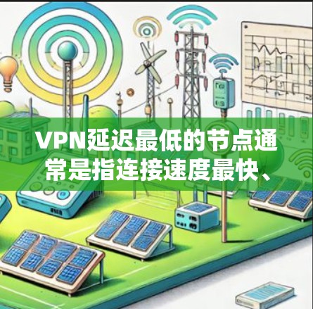 VPN延迟最低的节点通常是指连接速度最快、延迟最低的服务器节点。选择延迟最低的节点可以提高你的网络体验,尤其是在远距离的地区或网络不稳定的情况下