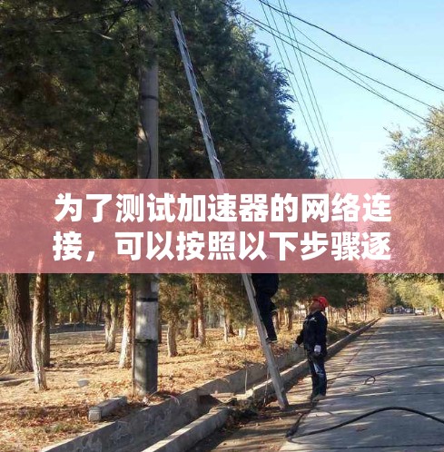 为了测试加速器的网络连接,可以按照以下步骤逐一排查问题