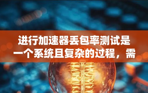 进行加速器丢包率测试是一个系统且复杂的过程,需要仔细规划和执行以确保准确结果。以下是对该测试的结构化总结